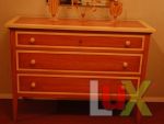 Chest lacquered sample, 3 drawers..