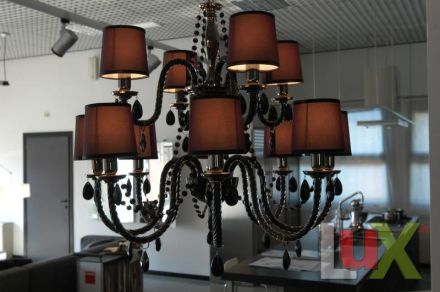 DECKEN-LAMPE Modell LENOIR.. | Schwarzes
