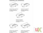 BED Model CENTOUNO BASIC CONTENITORE