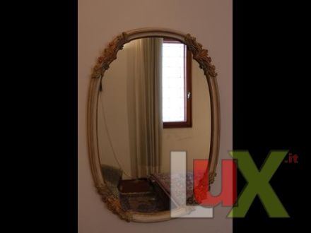 Specchio cornice Legno intarsiata.. | ORO