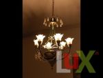 Chandelier structure Laccata Green c / Grapes, 6 +..